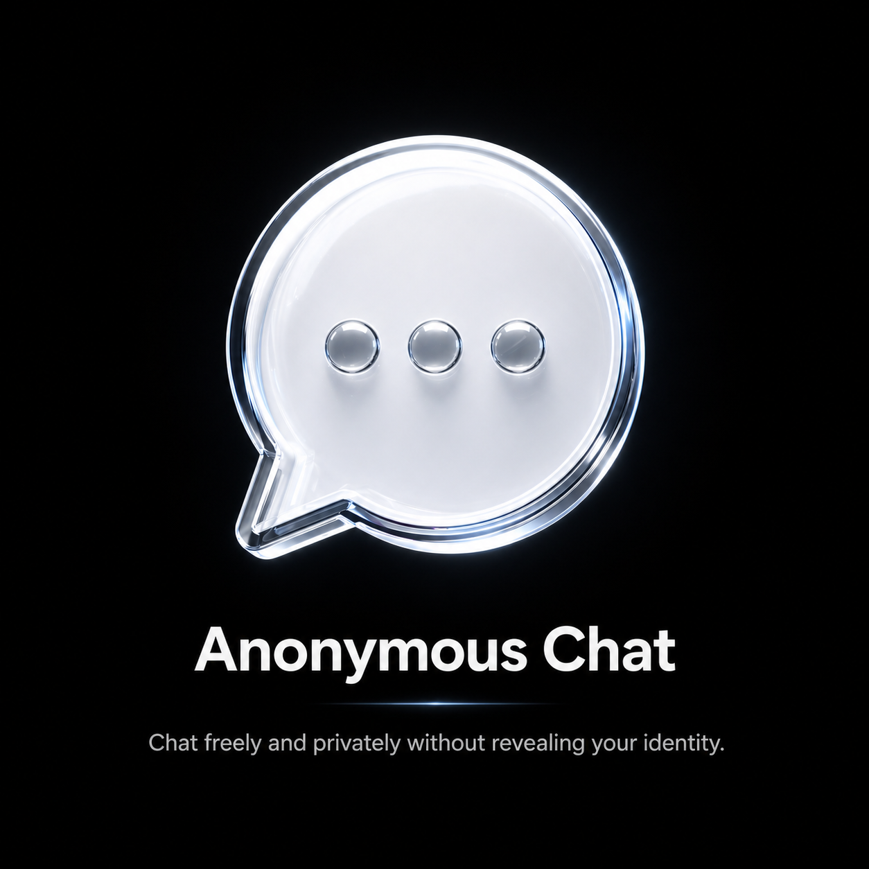 Anonymous LGBTQ+ chat feature
