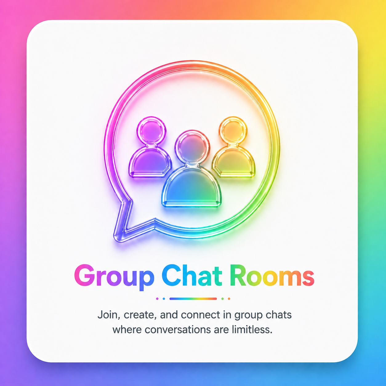 LGBTQ+ group chat rooms